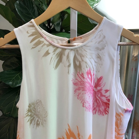 Printed Sleeveless Swing Dress - Picture 2 of 8